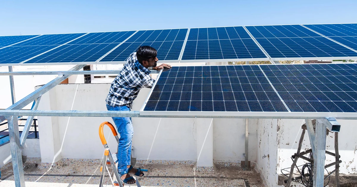 Rooftop solar installation by Battery House in Nadia, West Bengal